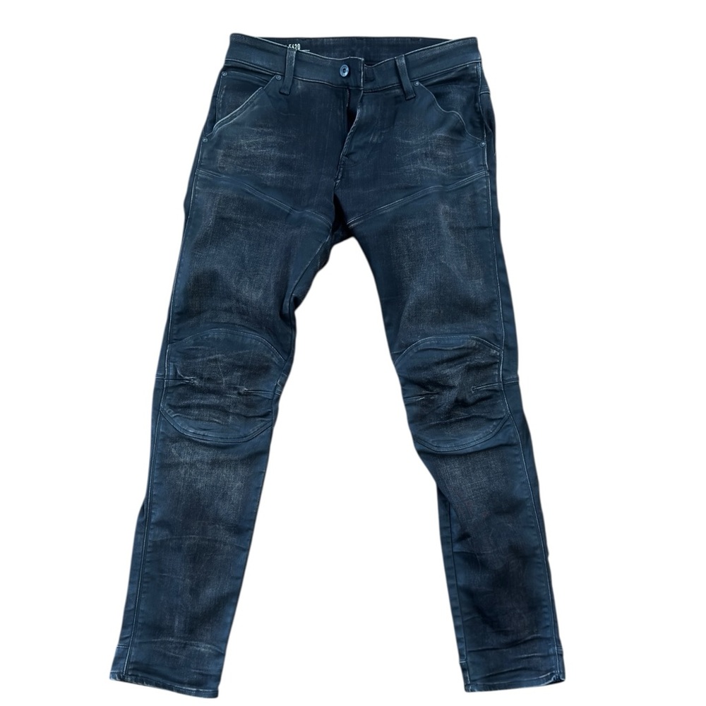 G-Star 3D 5620 Super Slim Coated Black Men 30x30